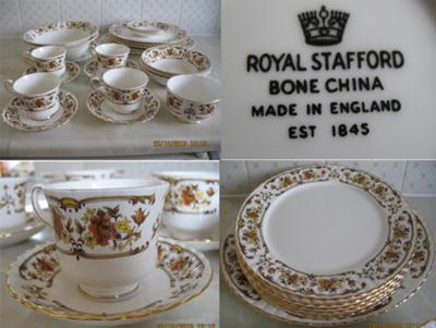 ROYAL STAFFORD CLOVELLY SET