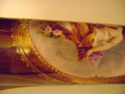 Royal Vienna Porcelain Vase Wing Pottery Mark in Red/Brown Saying Austria