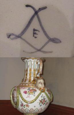 Urn with Ram Handles and Mark