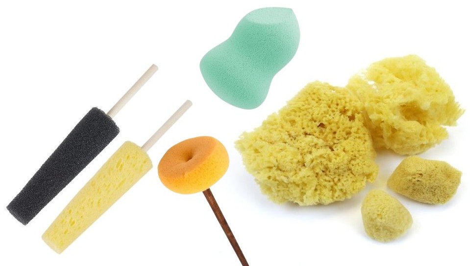 sponges clay sculpting tools