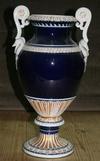 Blue urn