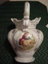 Decorative Pitcher with Watteau paintings Query - Pedder 