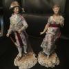 pair of continental figurines