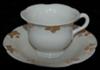 Meissen Mark & Dating Query - Cup and Saucer Vine Leaf