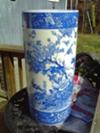 Oriental (Chinese or Japanese?) Pottery Mark Query - Impressed symbol on Umbrella Stand