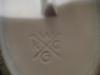 Porcelain Mark - Incised W G K C or W K G C or W K C G Crossed Lines