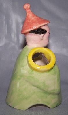 Unknown Crown Pottery Mark on Pie Vent Chinaman