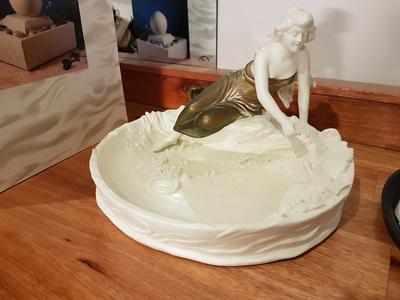 Schoop signature on Bernard Bloch bowl