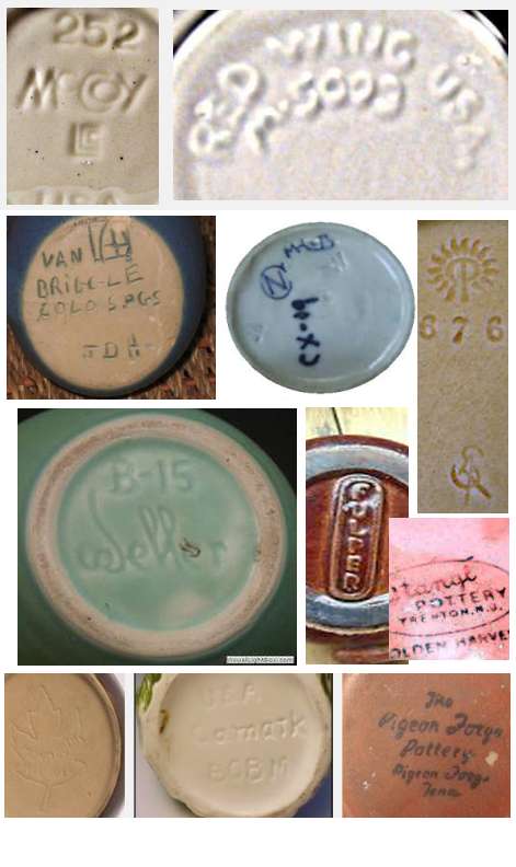 McCoy Pottery Marks Identification