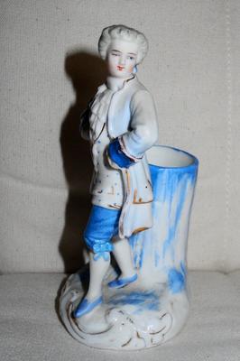 W Mark on old figurine (were a man and woman pair)